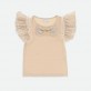 Детска блуза Angels face за момиче с къси тюлени ръкави Детска блуза Angels face за момиче с къси тюлени ръкави