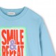 Детска блуза Billieblush за момче с надпис Smile and Repeat