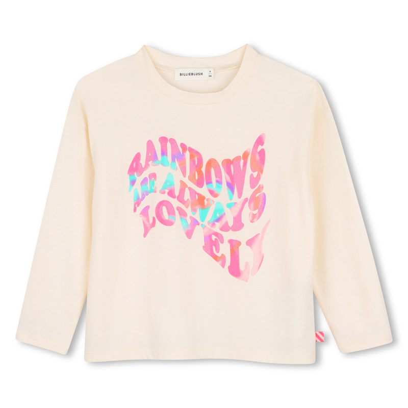 Детска блуза Billieblush за момиче с надпис