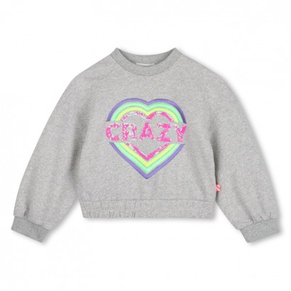 Детска блуза Billieblush за момиче с бродерия сърце