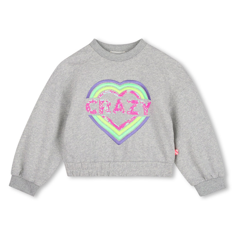 Детска блуза Billieblush за момиче с бродерия сърце