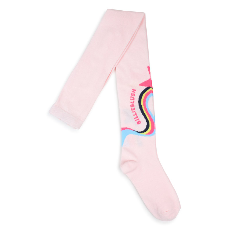 Детски чорапогащник Billieblush за момиче с апликация звезди