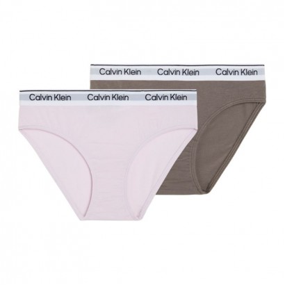 Детски комплект бельо Calvin Klein за момиче 2 чифта бикини
