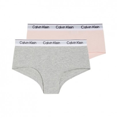 Детски комплект бельо Calvin Klein за момиче 2 чифта с ластик