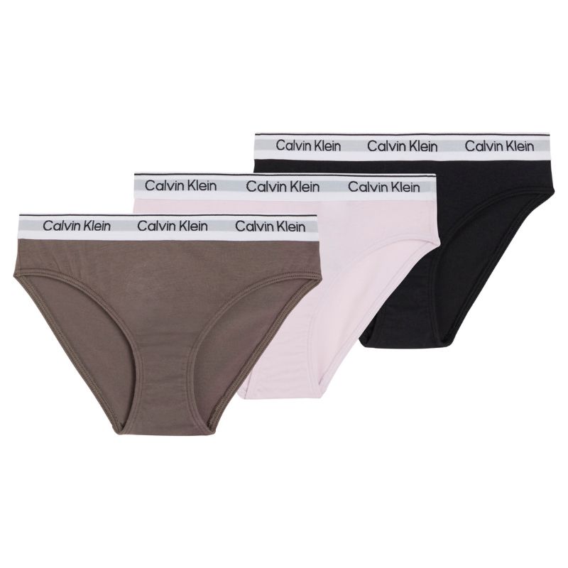 Детски комплект бельо Calvin Klein за момиче 3 чифта бикини