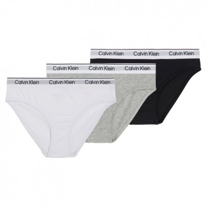 Детски комплект бельо Calvin Klein за момиче 3 чифта бикини