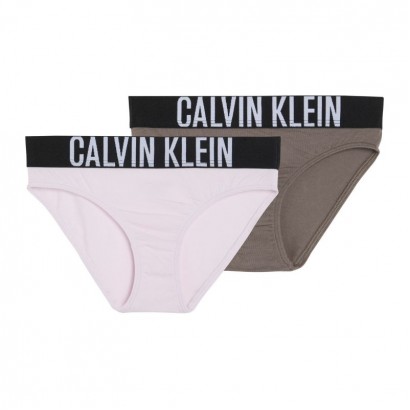 Детски комплект бельо Calvin Klein за момиче 2 чифта с широк ластик
