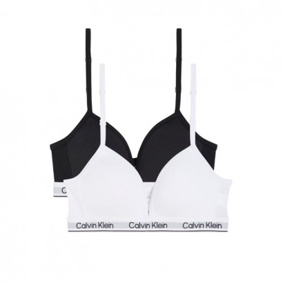 Детски комплект бельо Calvin Klein за момиче 2 чифта бралет
