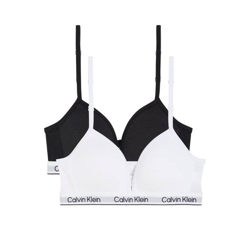 Детски комплект бельо Calvin Klein за момиче 2 чифта бралет