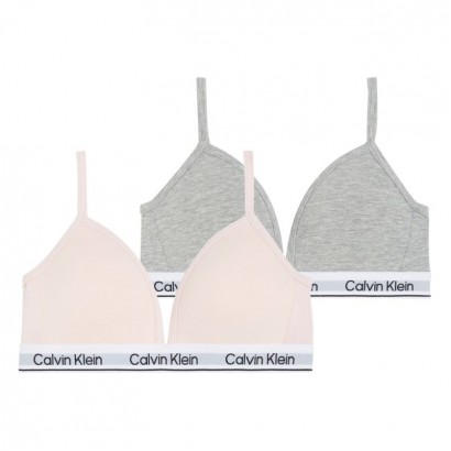 Детски комплект бельо Calvin Klein за момиче 2 чифта бралет