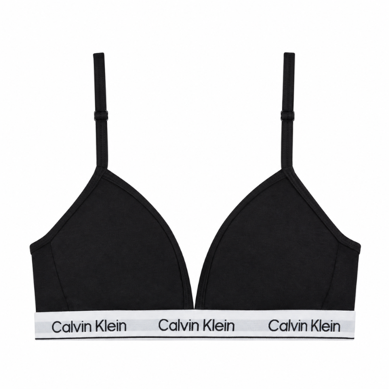 Детско бельо Calvin Klein за момиче с надпис лого