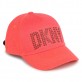 Детска шапка с козирка DKNY за момиче с капси