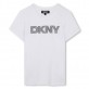 Детска тениска DKNY за момиче с къс ръкав