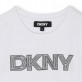 Детска тениска DKNY за момиче с къс ръкав
