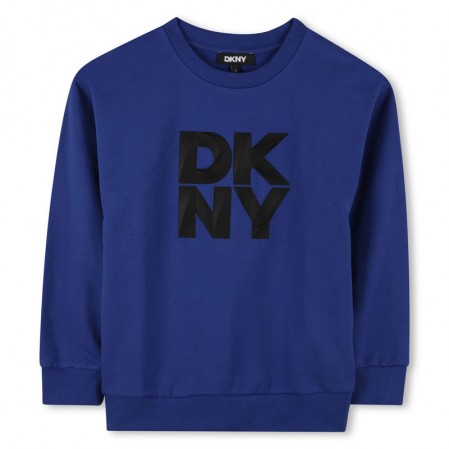 Детска блуза DKNY за момче с ластик на китките