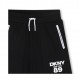 Детски бермуди DKNY унисекс с кант на джобовете