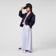 Детски спортен панталон DKNY за момиче с широк крачол Детски спортен панталон DKNY за момиче с широк крачол
