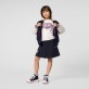 Детска тениска DKNY за момиче с лого принт