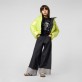 Детска къса тениска DKNY за момиче с апликация