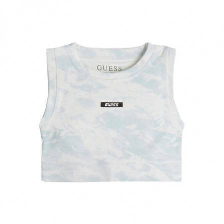 Детски къс спортен топ Guess за момиче