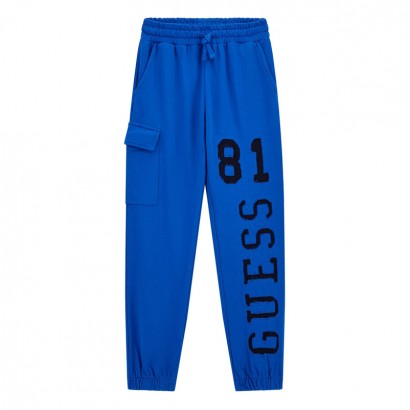 Детско долнище Guess за момче с ефектно лого и 81