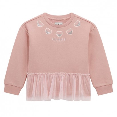 Детска блуза Guess за момиче комбинирана