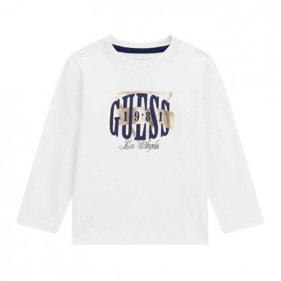 Детска блуза Guess за момче с лого Los Angeles