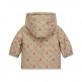 Детско яке Guess за момче с принт лого и качулка