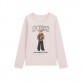 Детска блуза Guess за момиче с лого и мече