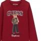 Детска блуза Guess за момиче с лого и мече