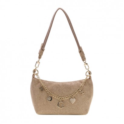 Детска блестяща чанта Guess за момиче с верига