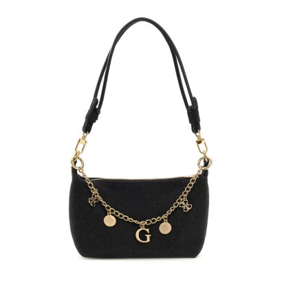 Детска блестяща чанта Guess за момиче с верига