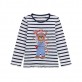 Детска блуза Guess за момиче с надпис Love и мече