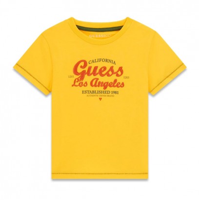 Детска тениска Guess за момче надпис California