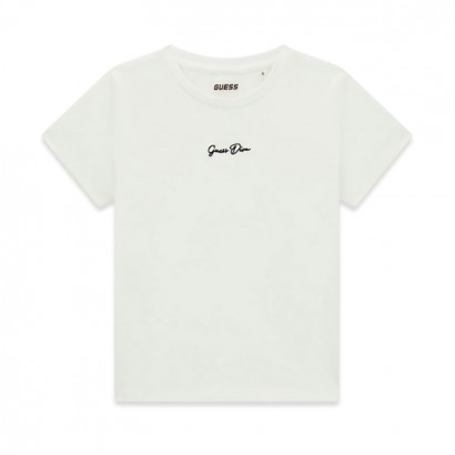Детска тениска Guess за момиче с надпис Diva