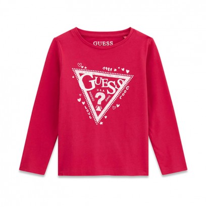 Детска блуза Guess за момиче лого