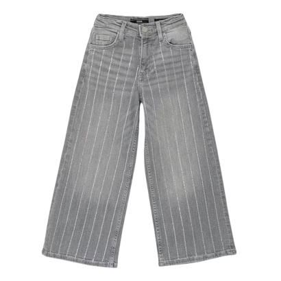 Детски дънки Guess за момиче с камъни и лого