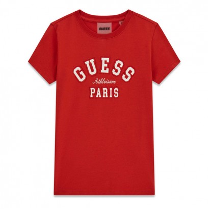 Детска тениска Guess за момиче Athleisure Paris