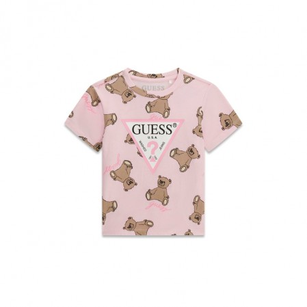 Детска тениска Guess унисекс с къс ръкав