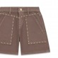 Детски къси панталони Guess за момиче комфортен bull denim oversize