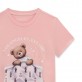 Детска пижама Guess за момиче тениска с къс ръкав и дълъг панталон