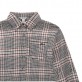 Детска карирана риза Guess за момиче с дълъг ръкав Детска карирана риза Guess за момиче с дълъг ръкав