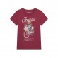 Детска тениска с къс ръкав Guess за момиче с щампа на мече