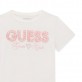 Детска тениска с къс ръкав Guess за момиче с надпис