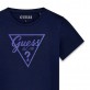 Детска тениска с къс ръкав Guess за момиче с лого