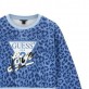 Детска блуза Guess за момиче с лого и леопардов принт