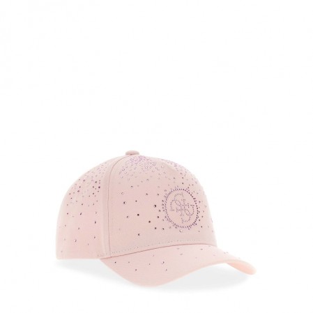 Детска бейзболна шапка Guess за момиче с камъчета