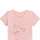 Детска тениска с къс ръкав Guess за момиче с пеперуди