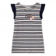 Детска рокля с къс ръкав Guess за момиче с лого Детска рокля с къс ръкав Guess за момиче с лого