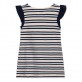 Детска рокля с къс ръкав Guess за момиче с лого Детска рокля с къс ръкав Guess за момиче с лого
